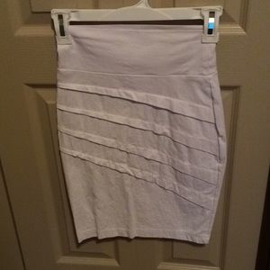 White Pencil Skirt